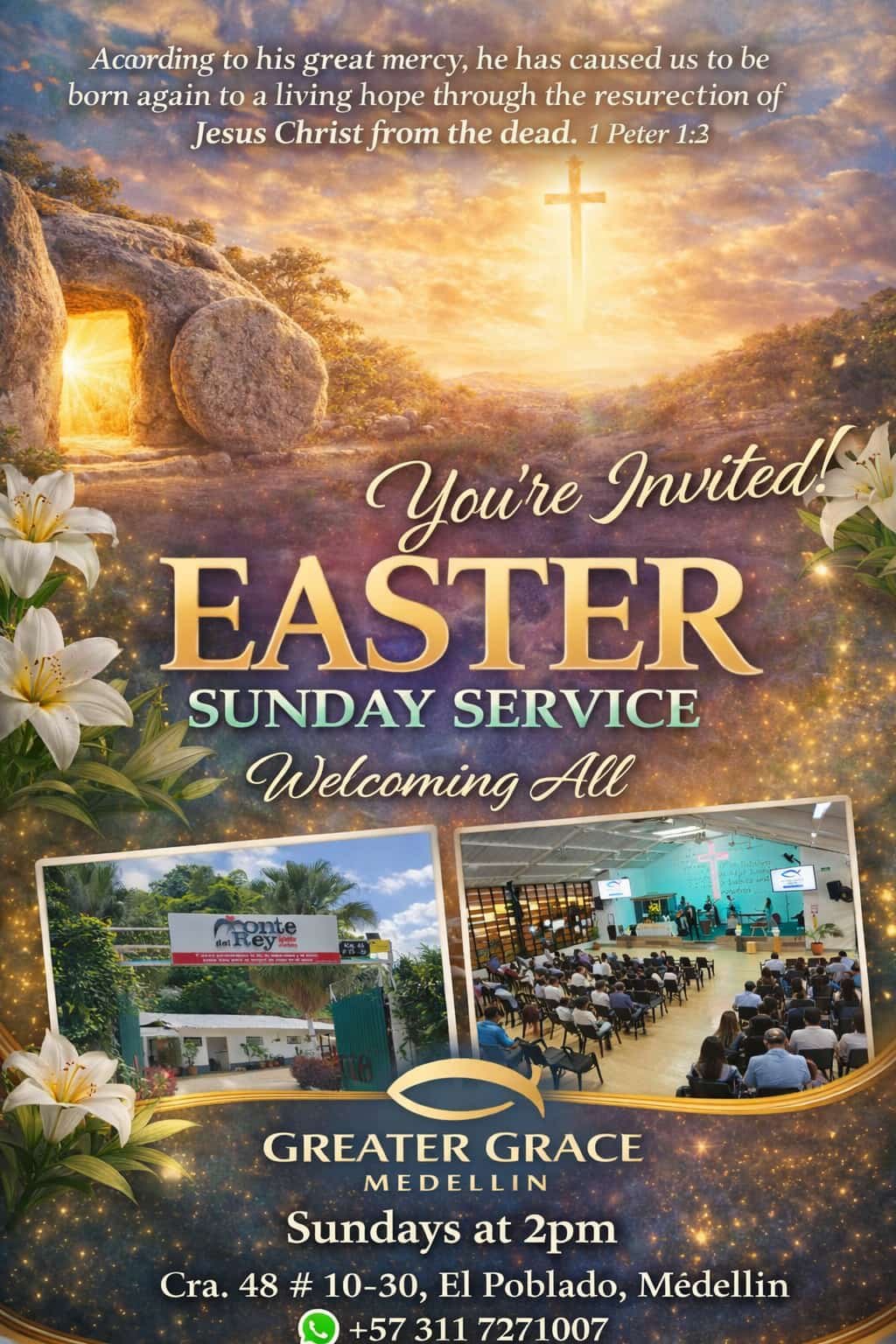 Easter event poster